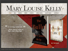 Tablet Screenshot of marylouisekellybooks.com